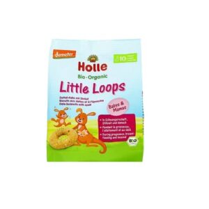 Holle Organic Little Loops date biscuit with spelt