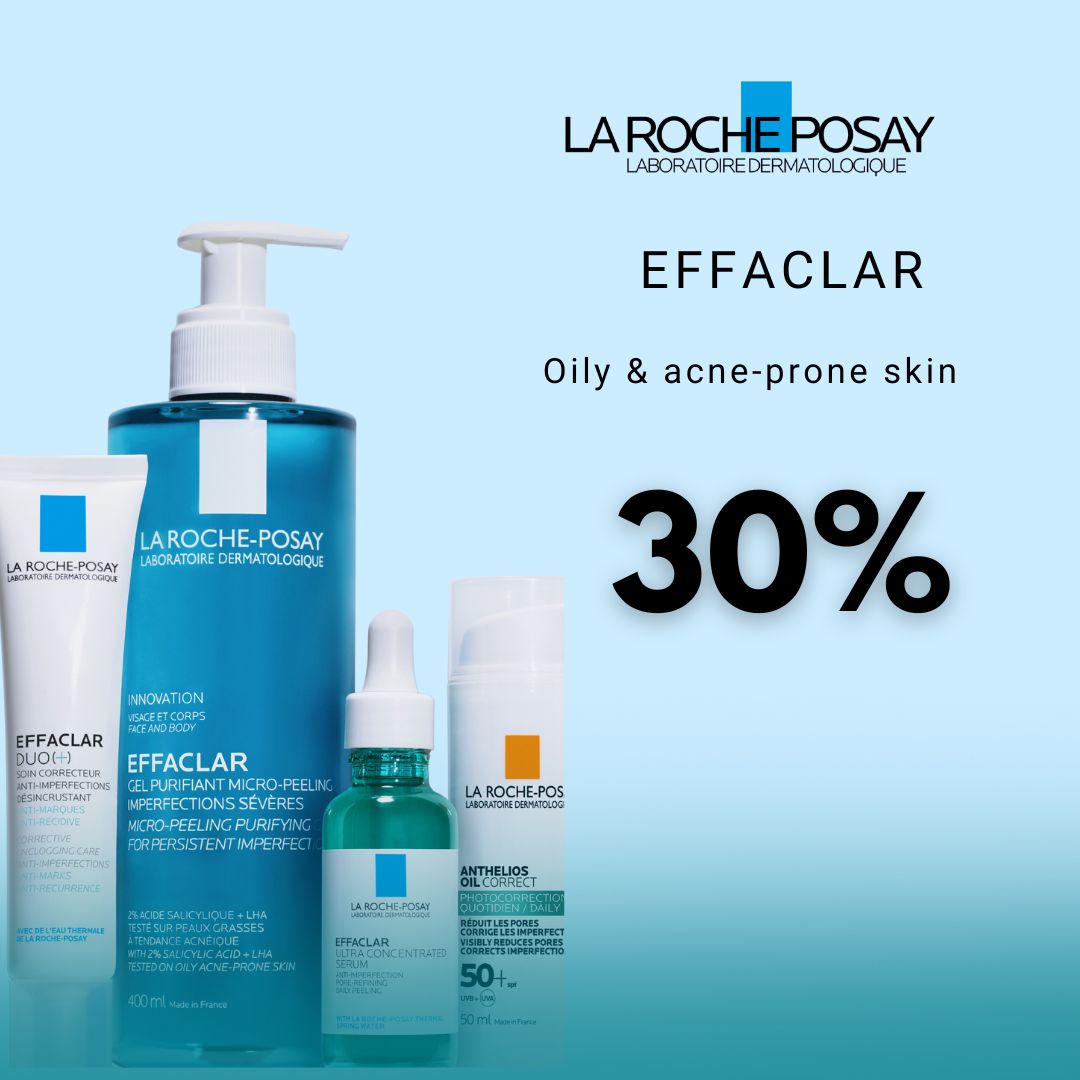 La Roche Posay Effaclar 30% OFF