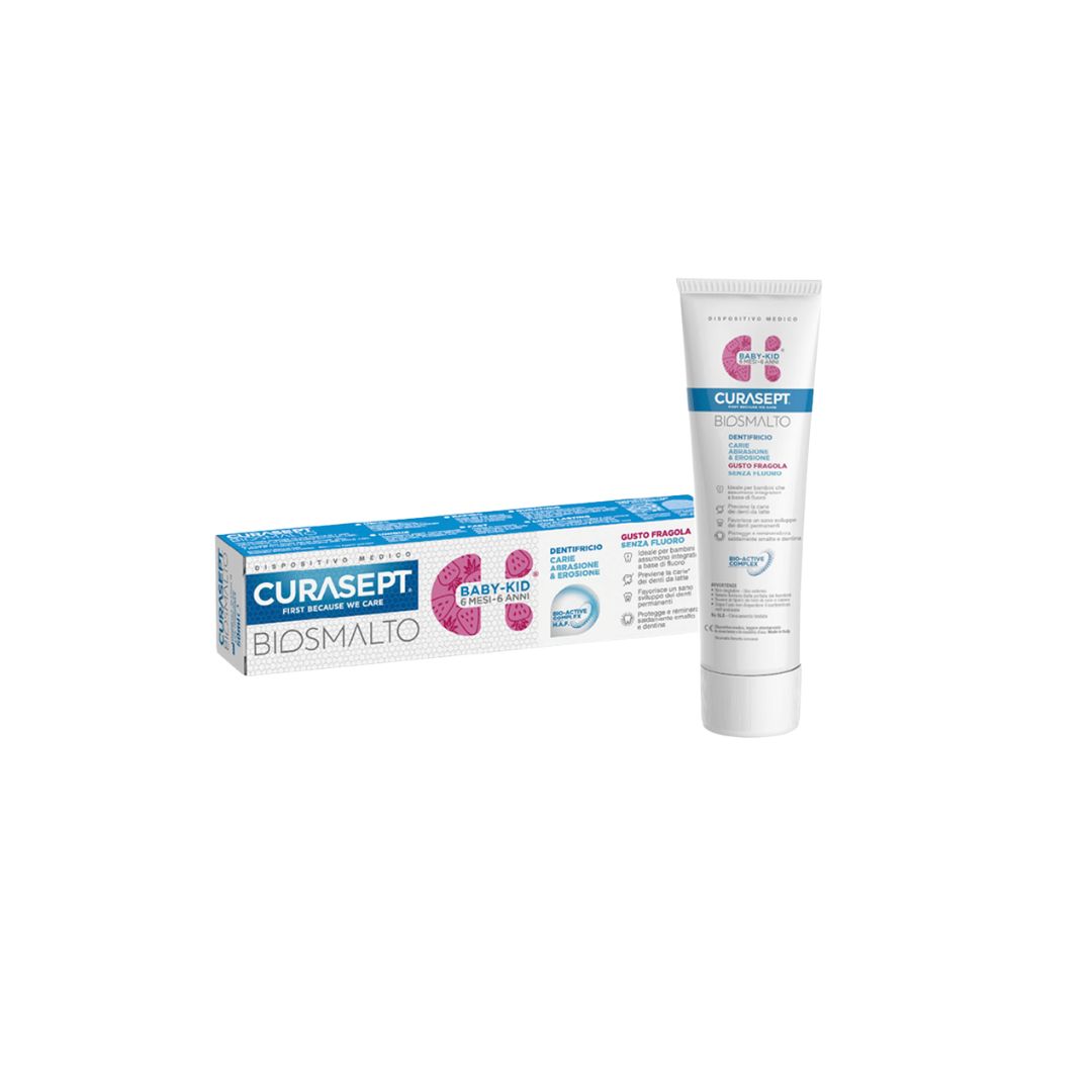 Curasept Biosmalto Toothpaste for Babies and Kids
