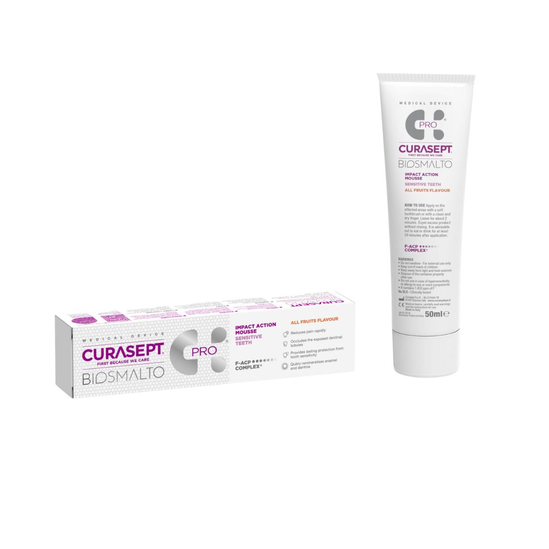 Curasept Biosmalto Mousse Sensitive Teeth