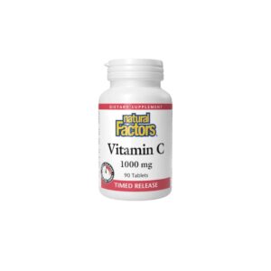 Natural Factors Vitamin C 1000 mg Time Release