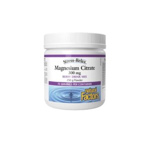 Natural Factors Magnesium Citrate Berry Flavour