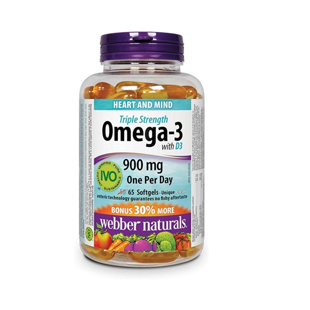Webber Naturals Omega-3 with D3