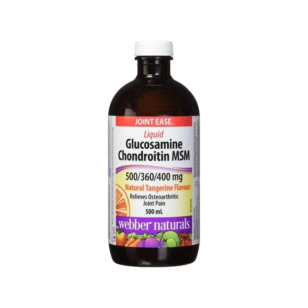 Webber Naturals Liquide Glucosamine Chondroitine MSM