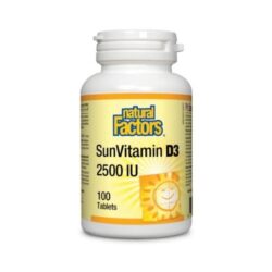 NATURAL FACTORS SunVitamin D3 2500 IU