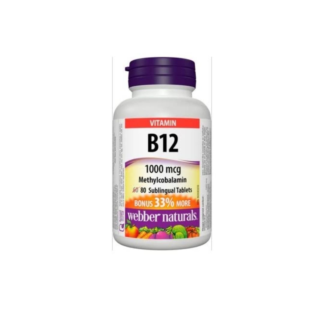 Webber Naturals Vitamin B12 1000 mcg