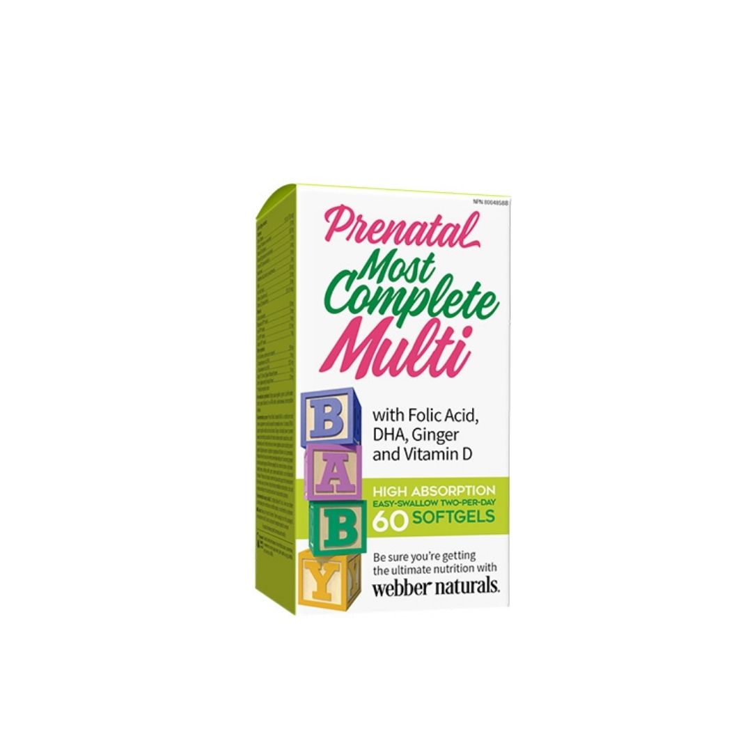 Webber Naturals Prenatal Most Complete Multi