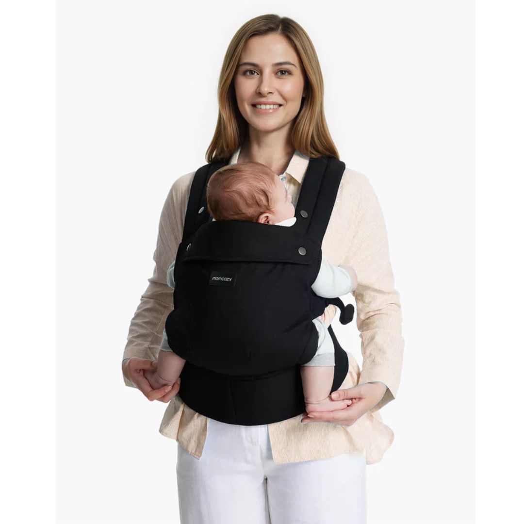 MOMCOZY 3-In-1 Baby Carrier Black