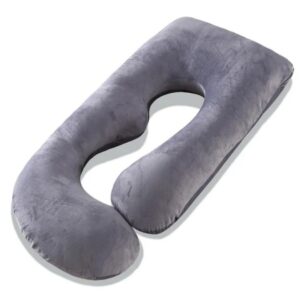 MOMCOZY PREGNANCY PILLOW GRAY