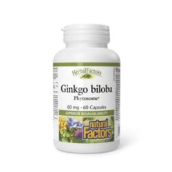 Natural Factors Ginkgo Biloba Phytosome 60 Mg