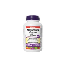 Webber Naturals Magnesium Bisglycinate 200 mg