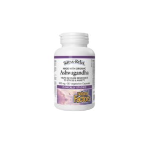 Natural Factors Stress Relax Ashwaganda 600 mg