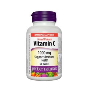 WEBBER NATURALS Vitamin C 1000 mg Timed Release x 60 tb