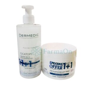 Dermedic Cicatopy Set (Cicatopy creamy bath and shower gel 300 ml+ cicatopy deep nourishing body cream falas 225 ml)