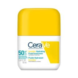 Cerave Invisible Hydrating Fluid Sunscreen For Normal To Dry Skin SPF 50+ 50 ml