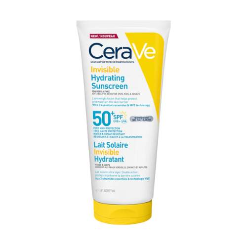 Cerave Invisible Hydrating Sunscreen For Body & Face SPF 50+ 177 ml