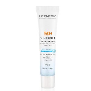 Dermedic Sunbrella Protective Fluid Dry Touch Oily Mixed Sensitive Skin SPF 50+