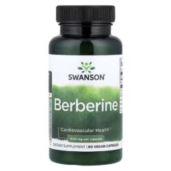 SWANSON BERBERINE 400 MG X 60 VEGAN CAPSULES