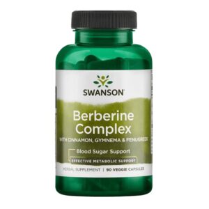 Swanson Berberine Complex With Cinnamon Gymnema & Fenugreek