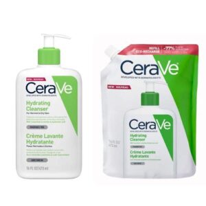 Cerave Duo Set (Hydrating Cleanser 473 ml + Hydrating Cleanser Refill 473 ml)