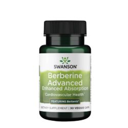 Swanson Berberine Advanced është një suplement ushqimor me Berbevis® Berberine (Berberis aristata) në formë fitosome, i projektuar për të ndihmuar trupin të përthithë më mirë përbërësit aktivë. Formula është vegane, pa gluten dhe non‑GMO.  Teknologji Indena Phytosome® për përthithje të optimizuar Mbështet metabolizmin e glukozës dhe funksionin e insulinës Ndihmon në ruajtjen e niveleve të sheqerit dhe kolesterolit brenda kufijve normalë Mbështet mirëqenien kardiometabolike dhe menaxhimin e përbërjes trupore  Për kë është: për të rritur që kërkojnë mbështetje të përditshme metabolike. I përshtatshëm për veganë.  Kujdes: vetëm për të rritur. Mos e përdorni nëse jeni shtatzënë ose ushqeni me gji. Konsultohuni me mjekun përpara përdorimit nëse merrni medikamente ose keni një gjendje shëndetësore. Suplementet ushqimore nuk zëvendësojnë një dietë të balancuar dhe stil jete të shëndetshëm.