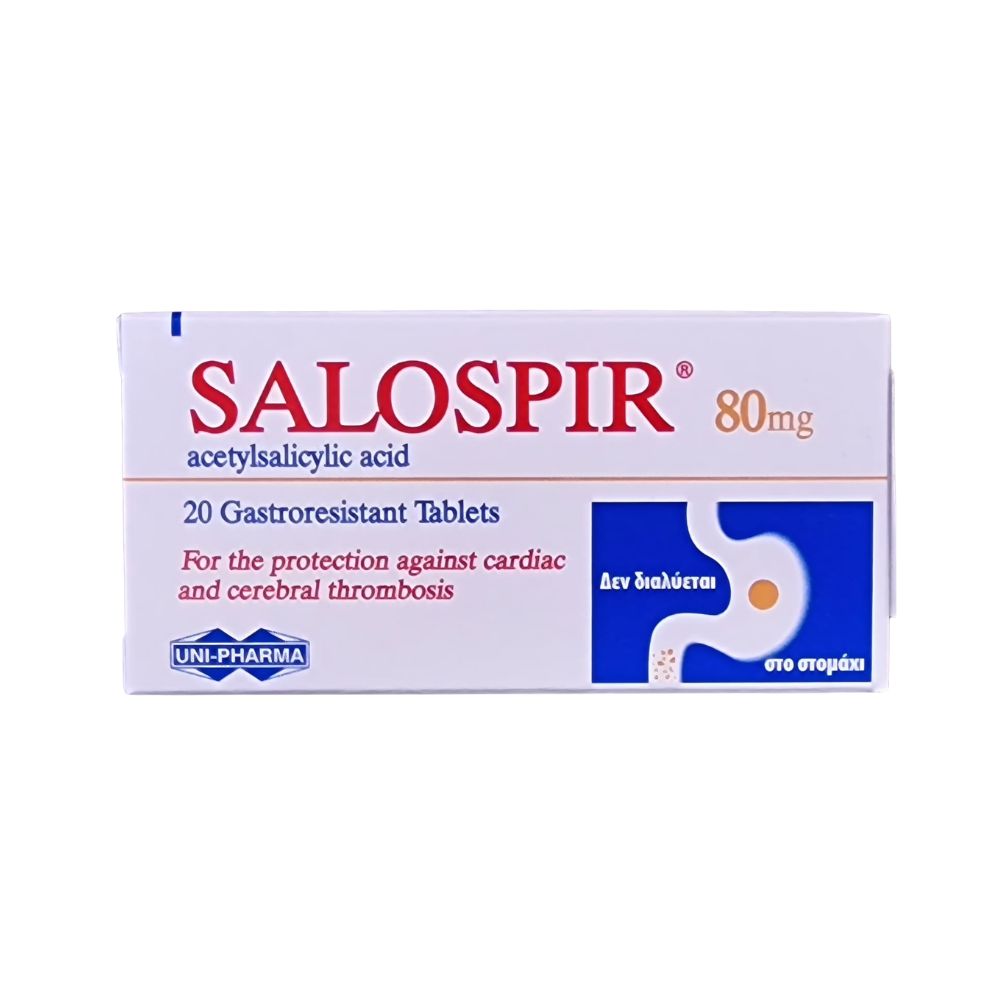 Uni-Pharma Salospir 80 mg (aspirinë)