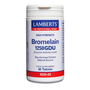 LAMBERTS BROMELAIN 1250 GDU X 60 TABLETS
