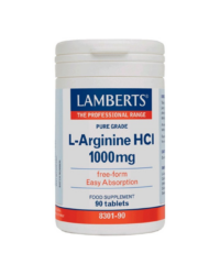 LAMBERTS L-ARGININE HCI 1000 MG X 90 TABLETS