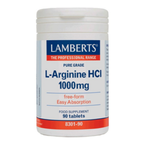 LAMBERTS L-ARGININE HCI 1000 MG X 90 TABLETS