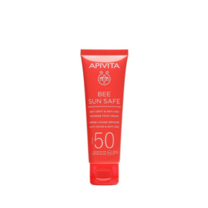 APIVITA BEE SUN SAFE ANTI SPOT AND ANTI AGE DEFENSE FACE CREAM SPF 50 50 ML