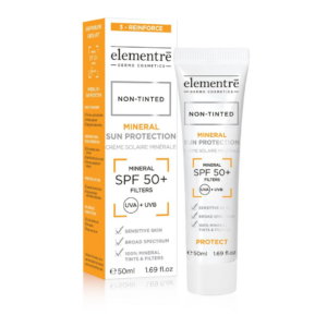 ELEMENTRE MINERAL SUN PROTECTION NON TINTED SPF 50+  50 ML