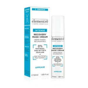 ELEMENTRE RECOVERY MASK CREAM INTENSE 50 ML (8 % PANTHENOL SHEA BUTTER & SQUALENE )
