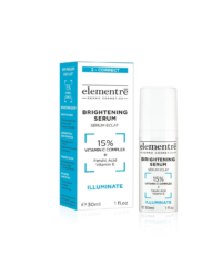 ELEMENTRE BRIGHTENING SERUM 30 ml (15% VITAMIN C COMPLEX + FERULIC ACID & VITAMINE E )