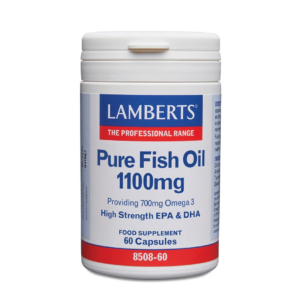 LAMBERTS PURE FISH OIL 1100 MG X 60 CAPSULES