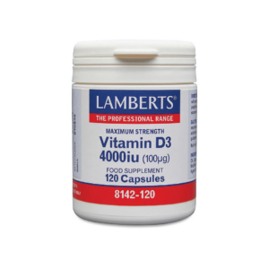 LAMBERTS VITAMIN D3 4000 IU X 30 CAPSULES