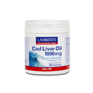 LAMBERTS COD LIVER OIL 1000 MG X 180 CAPSULES