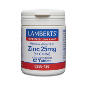 LAMBERTS ZINC 25 MG X 120 TABLETS
