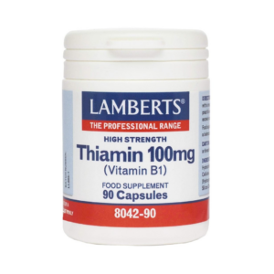 LAMBERTS THIAMIN 100 MG (VITAMIN B1) X 90 CAPSULES