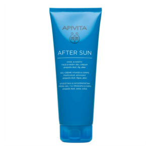 APIVITA AFTER SUN FACE AND BODY GEL CREAM 200 ML
