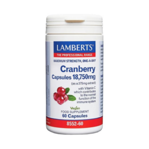 LAMBERTS CRANBERRY CAPSULES 18750 MG X 60 CAPSULES