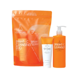 Youth Lab Bright C Cleansing Duo Set(Bright C cleanser 300 ml and Vit-C Scrub 75 ml)
