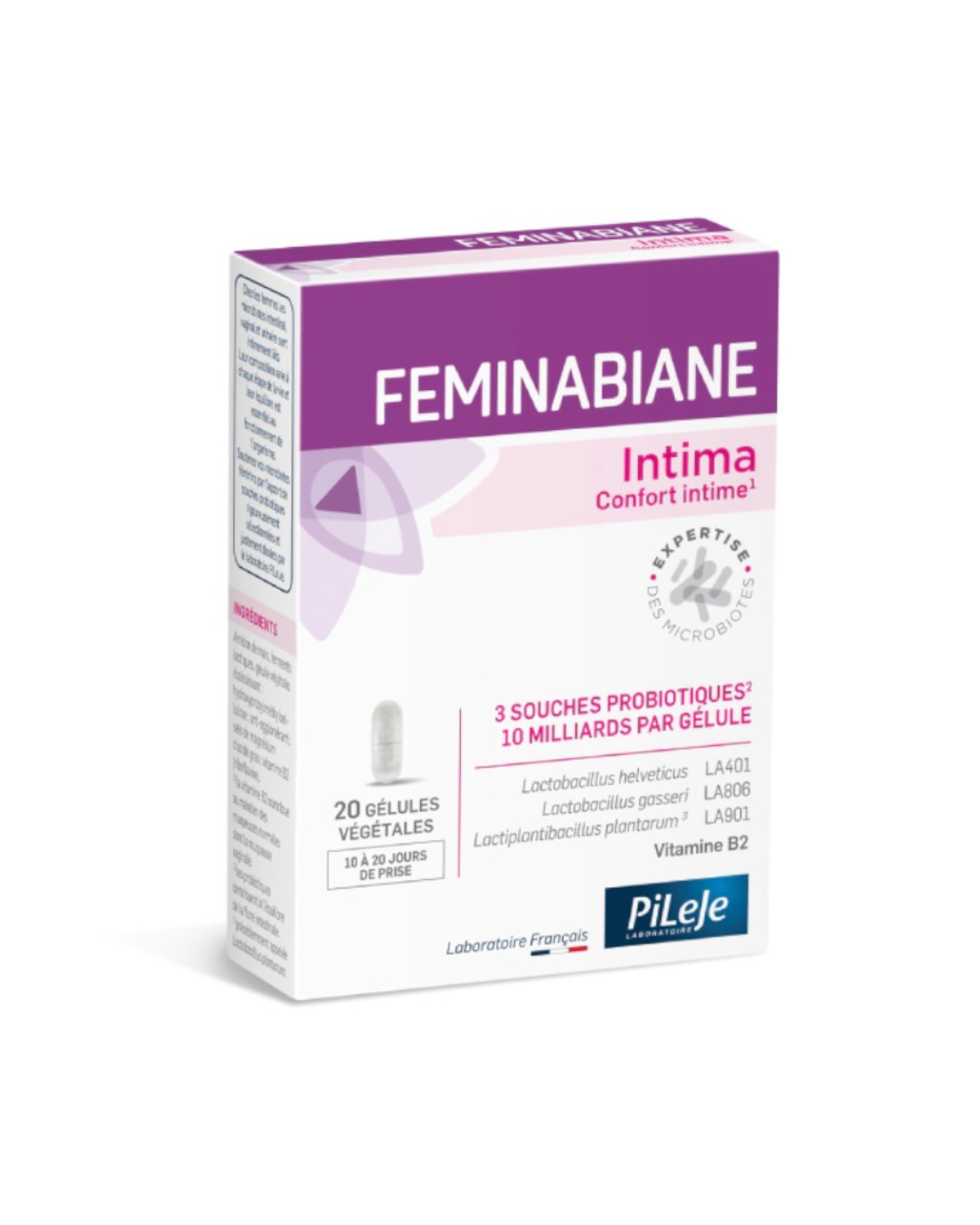 Pileje Feminabiane Intima x 20 vegetal capsules