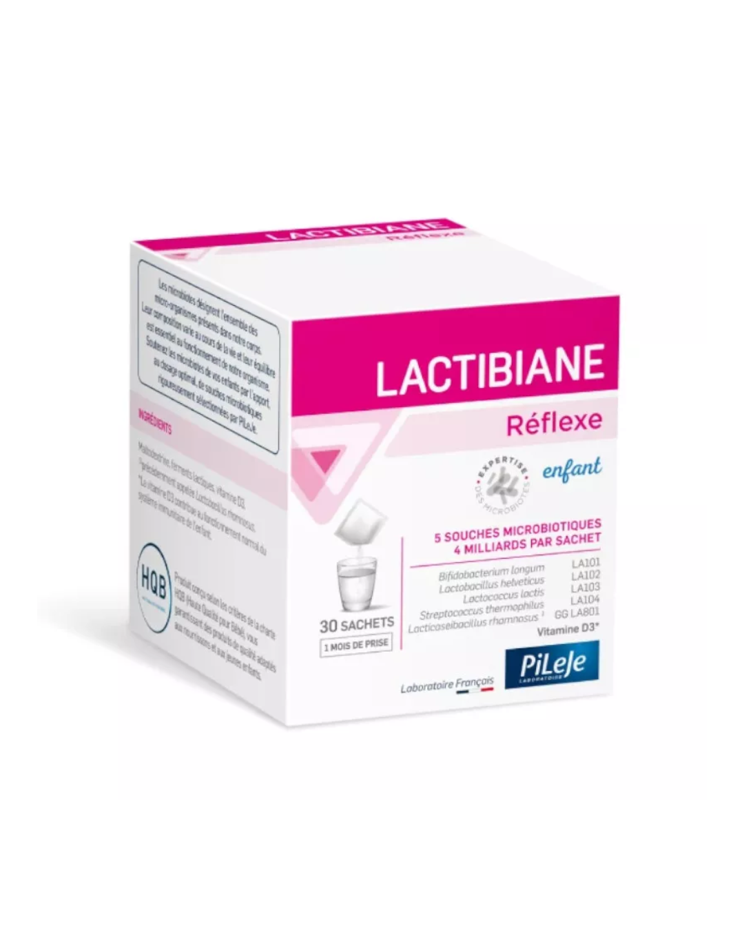 PILEJE LACTIBIANE REFLEXE ENFANT X 30 SACHETS