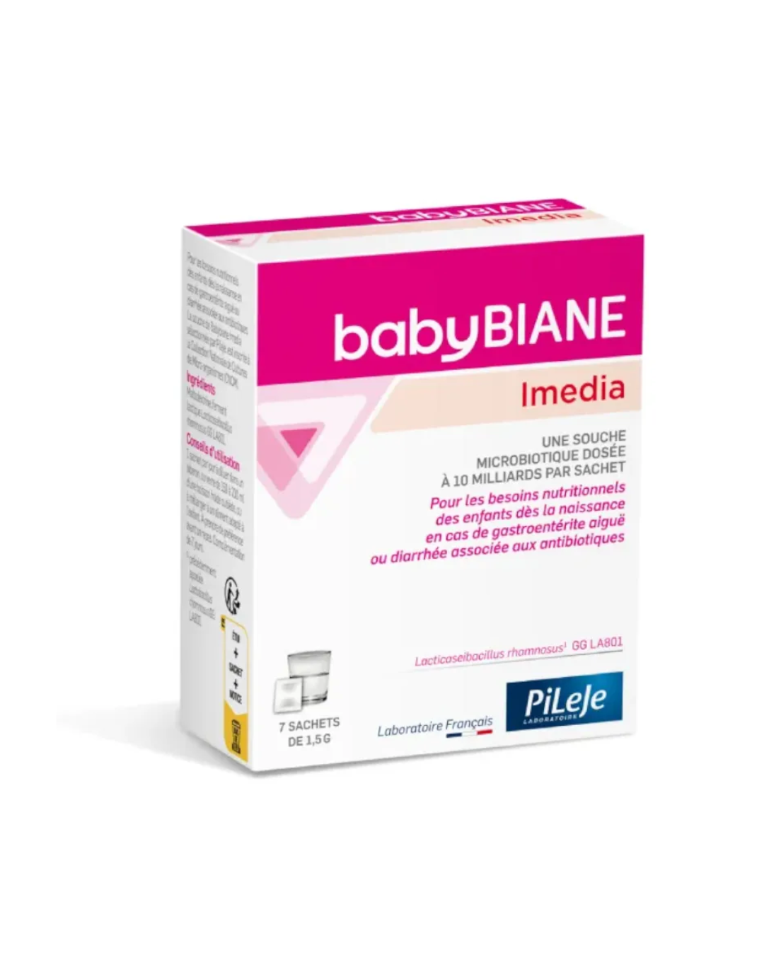 PILEJE BABYBIANE IMEDIA X 7 SACHETS