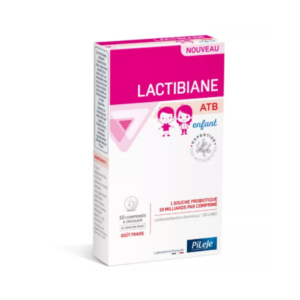 PILEJE LACTIBIANE ATB ENFANT X 10 COMPRIMES A CROQUER STRAWBERRY