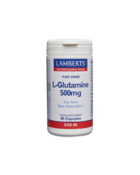 LAMBERTS L-GLUTAMINE 500 MG X 90 CAPSULES