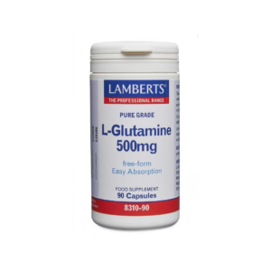 LAMBERTS L-GLUTAMINE 500 MG X 90 CAPSULES