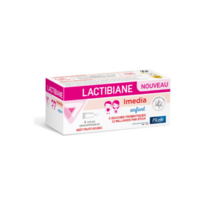 PILEJE LACTIBIANE IMEDIA ENFANT X 4 STICKS ORODISPERSIBLES RED FRUIT