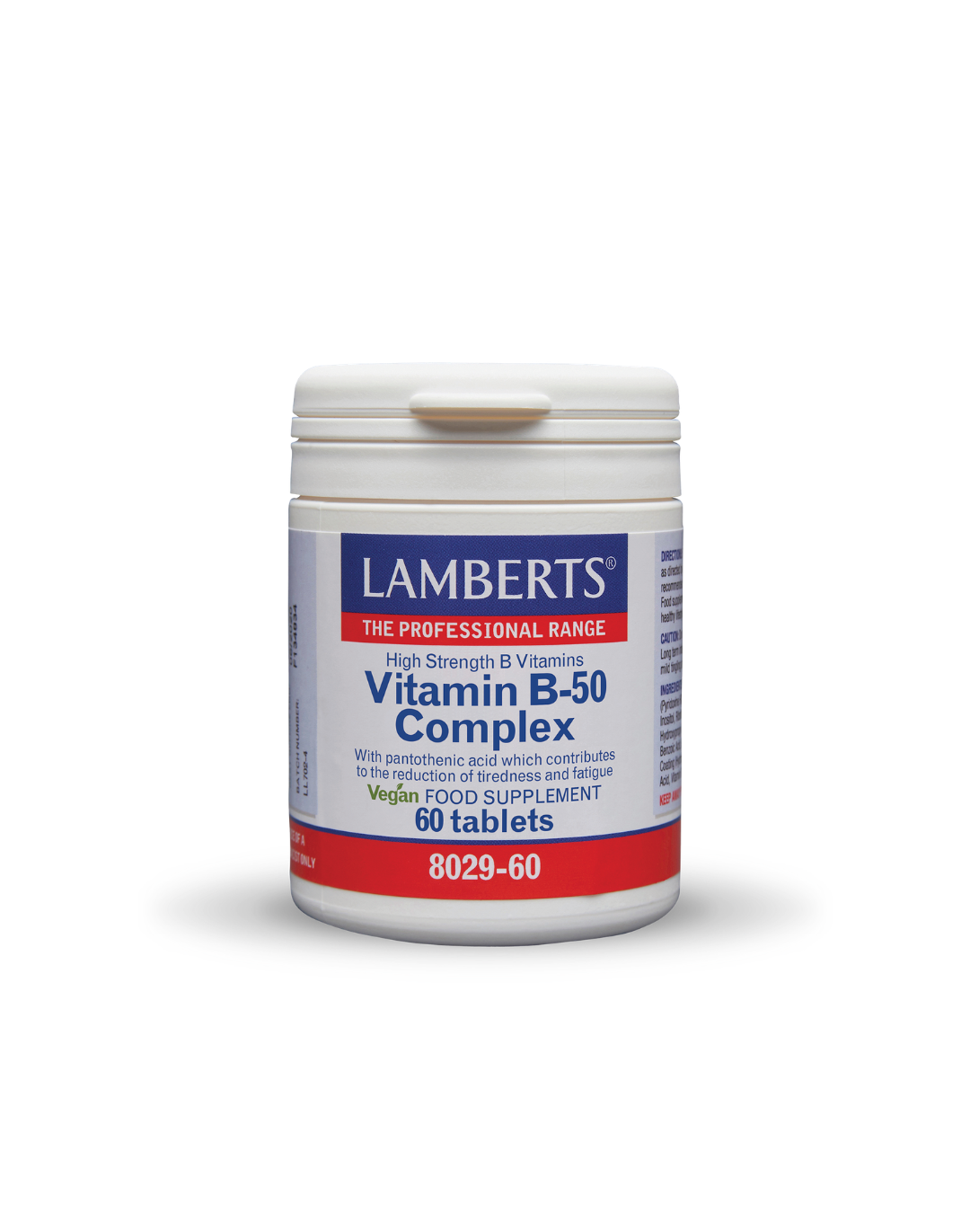 LAMBERTS VITAMIN B-50 COMPLEX X 60 TABLETS
