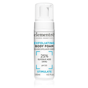 ELEMENTRE EXFOLIATING BODY FOAM 120 ML ( 25 % GLYCOLIC ACID )